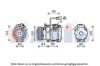 AKS DASIS 851968N Compressor, air conditioning